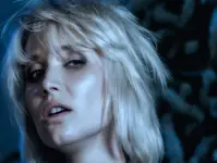 Portret Kobiety Zbliżenia sesja zdjęciowa