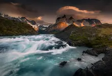 Poranek w Torres del Paine