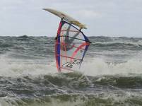 Windsurfing do góry nogami, czyli front loop