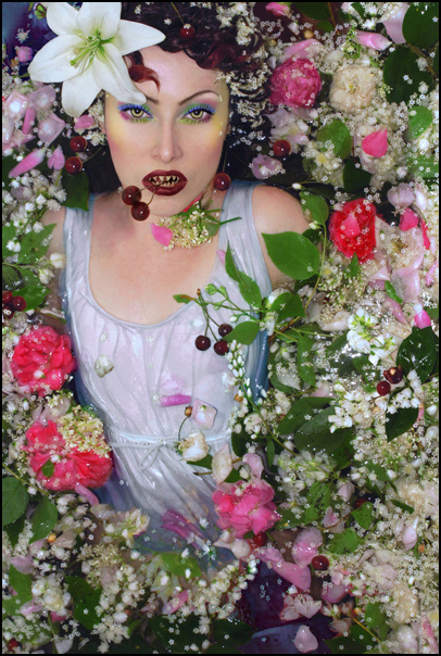 Ophelia with cherrier