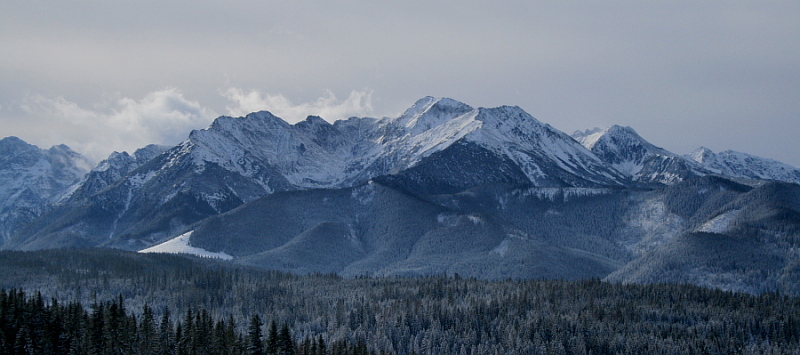 Tatry wysokie panorama