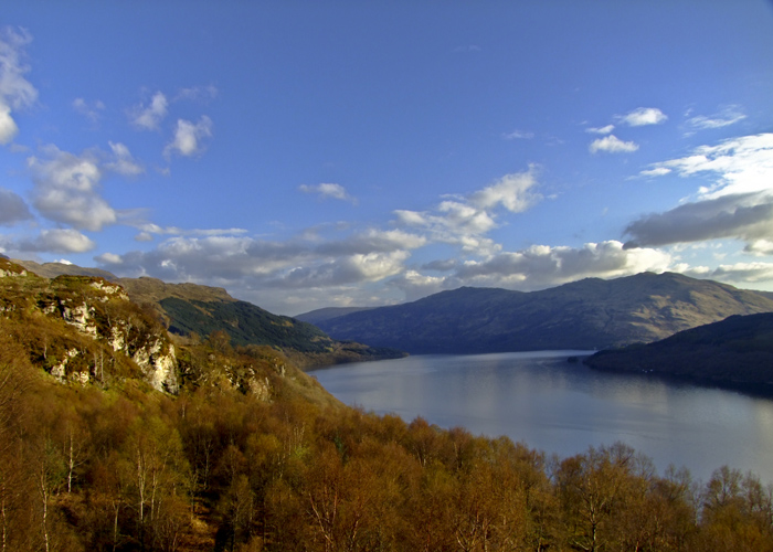 Widok na Loch Lomond