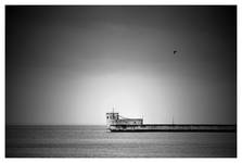 Helski falochron b/w