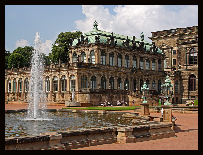 Zwinger w Dreźnie.