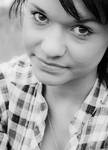 her eyes shine