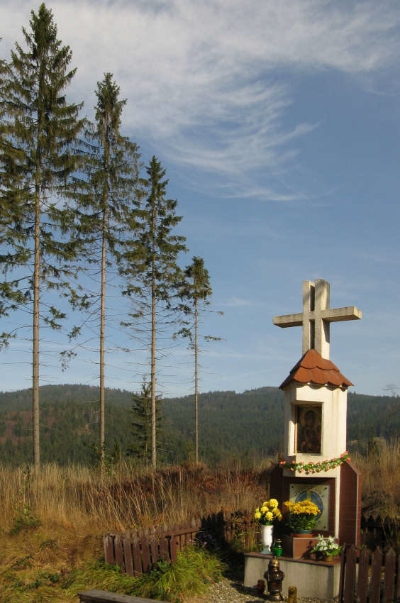 w drodze na Baranią Górę