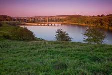 Hewenden Viaduct - Yorkshire UK jesień 2010