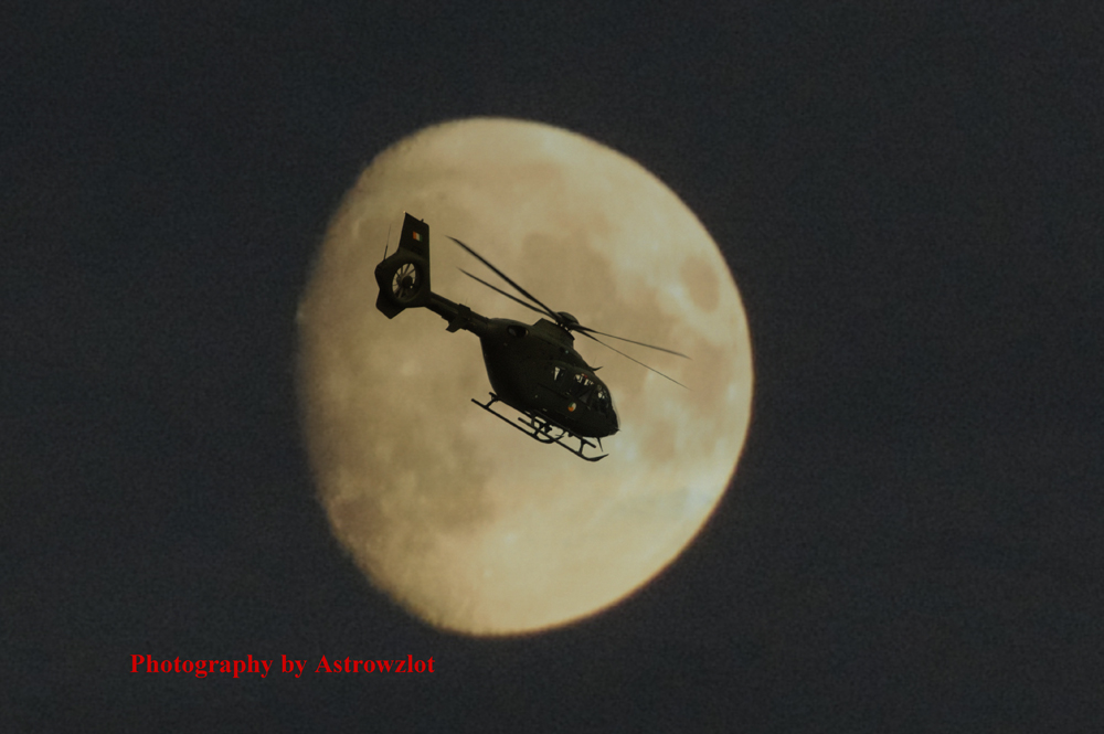 Helikopter w ogniu