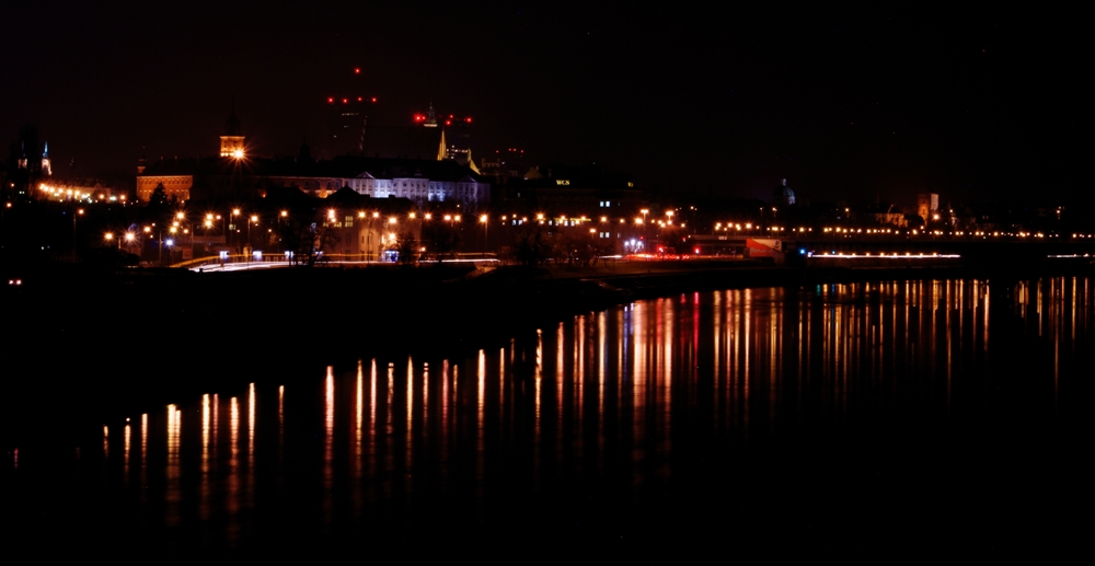 noc nad Wisłą
