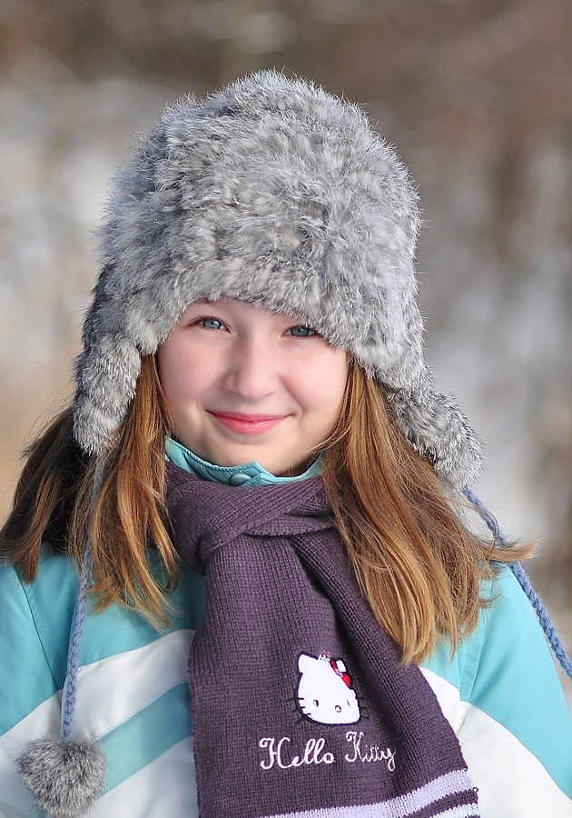 Zimowy portret...
