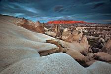Red valley burning (Cappadocia)