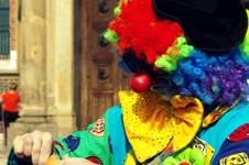 clown...