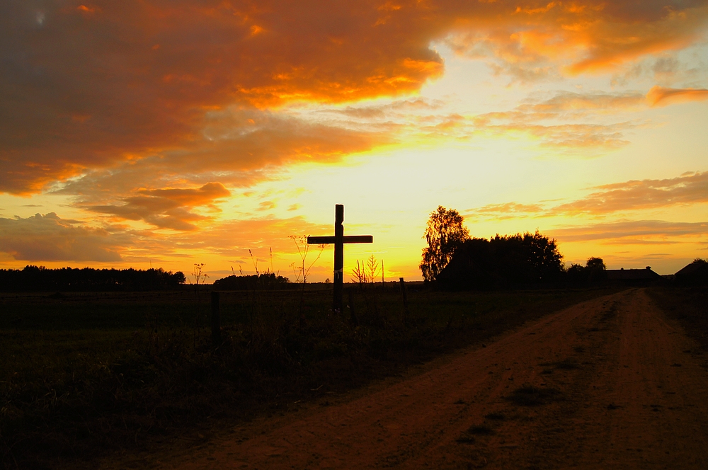 Wrześniowy zachód słońca..