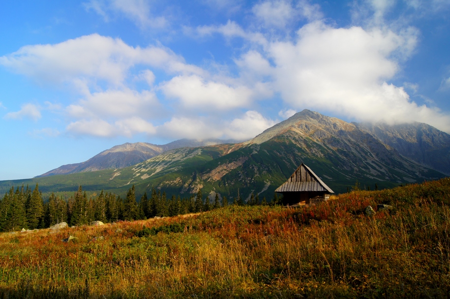 Tatry - widok z Hali Gąsiennicowej