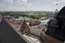 Płaska strona miasta