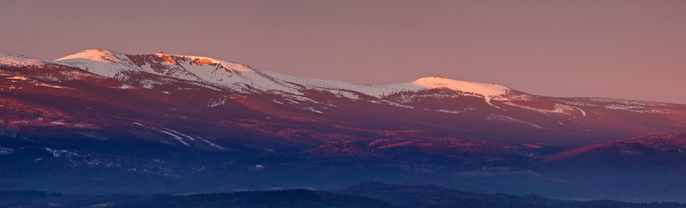 Karkonosze o poranku...
