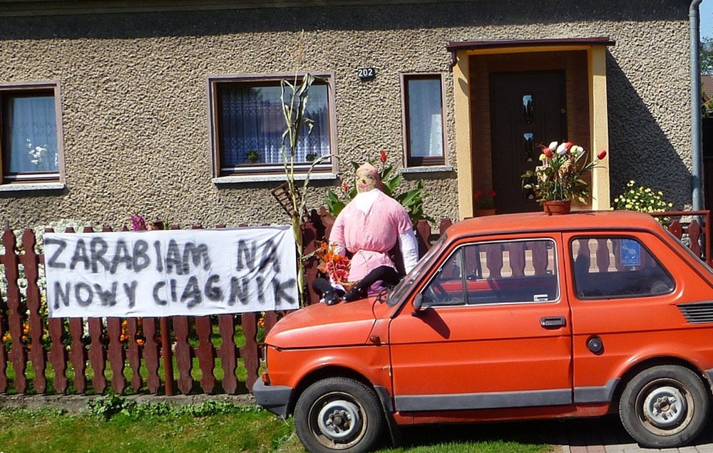 zarabiam na nowy ciągnik
