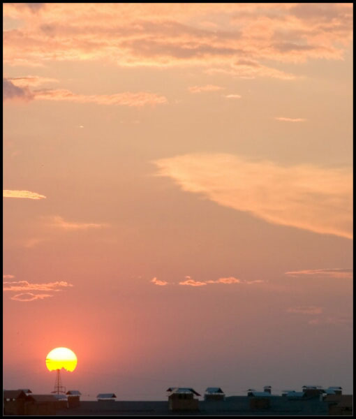 Looking out of my window...