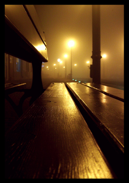 moje miasto nocą