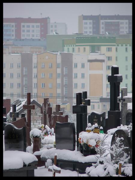 Śmierć Wybiera Ludzi Z Bloków