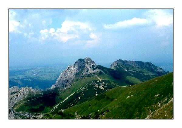 Giewont - widok z Małołączniaka