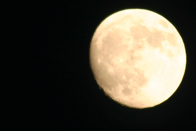 The bright side of the moon