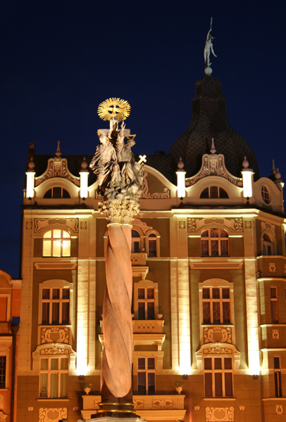 Świdnicki rynek, noc