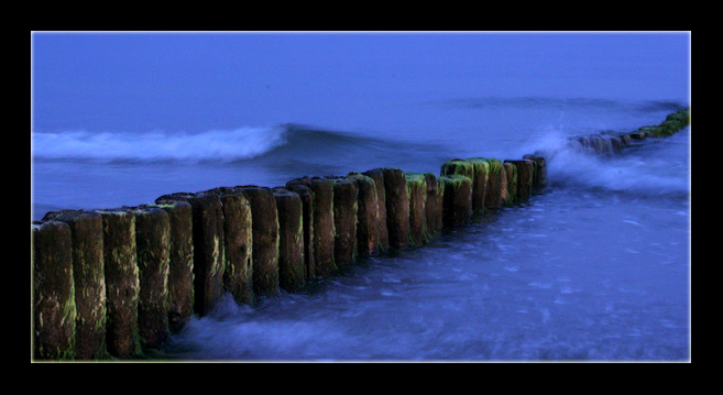 Frozen sea