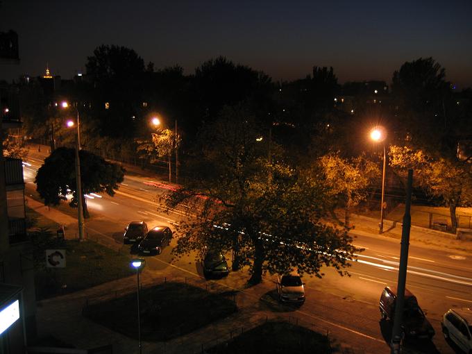 stara praga nocą