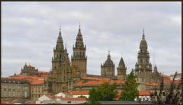 Pocztówka z Santiago de Compostela