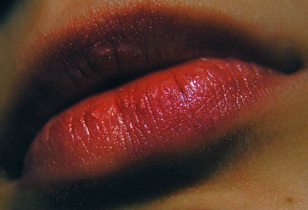 Lips of a very bad girl.