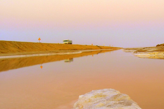 Słone jezioro - El Jerid