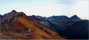 Panoramka z Kasprowego