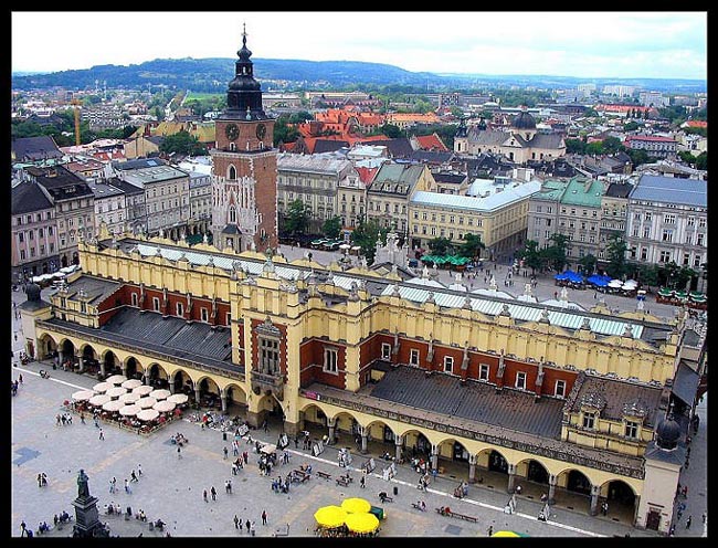Krakowski Rynek.....z góry