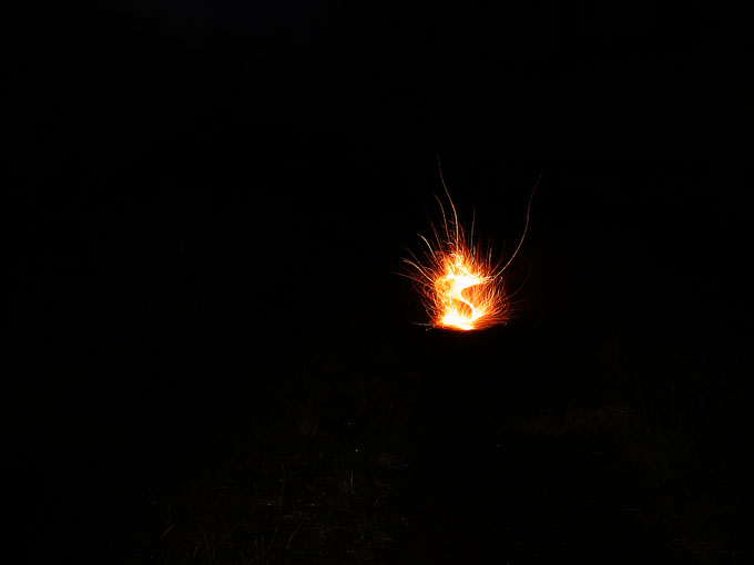 Smoke on the water, fire in the sky