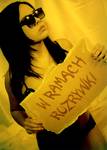 w ramach rozrywki..