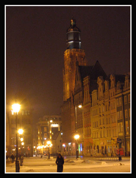 Wrocław noca