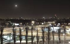 Poznań nocą