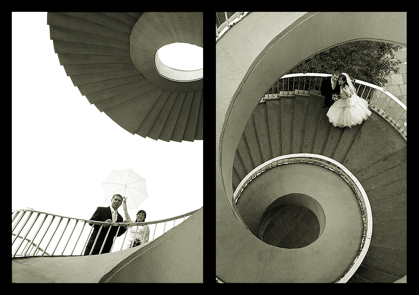 Nowożeńcy - "up and down"