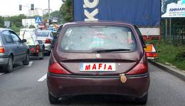 mała LANCIA na Gorzowskich drogach.