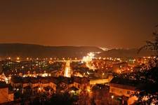 Morenowe Wzgórza Nocą