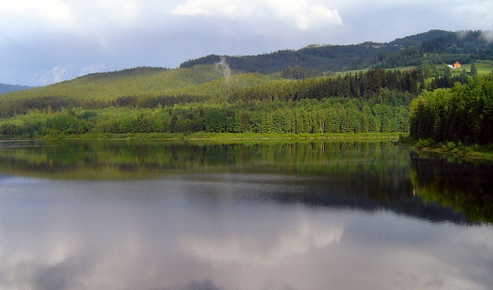 Pamarańczowy domek