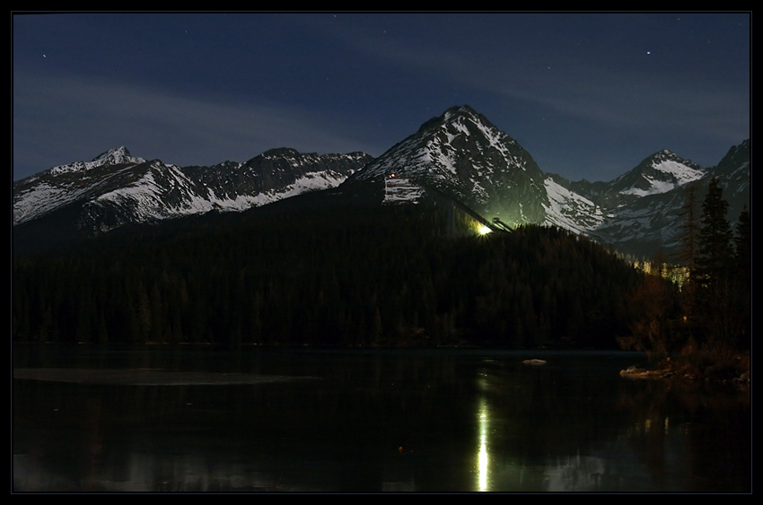 Tatry nocą