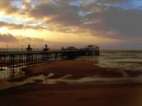 Morze irlandzkie, molo blackpool\\\\\\\\\\\\\\\'owskie ;P