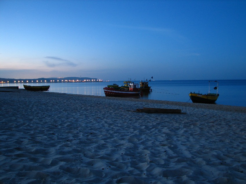 Wieczór w przystani ... (marzec 2007)