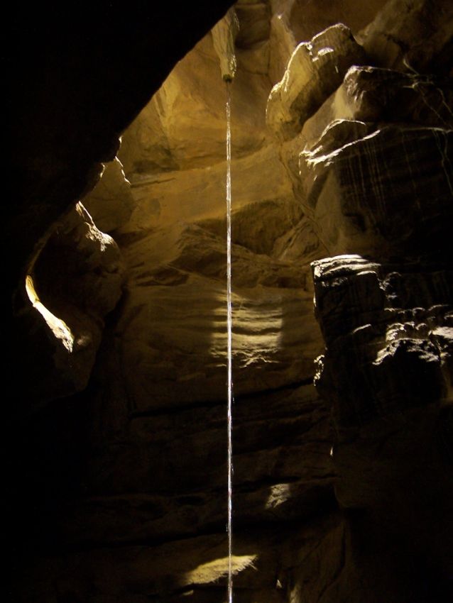 the cave