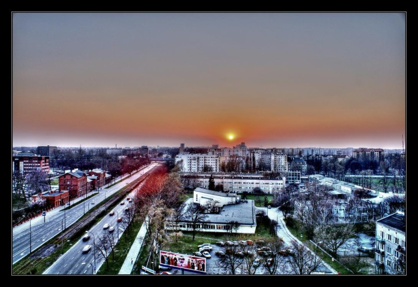 widok z okna