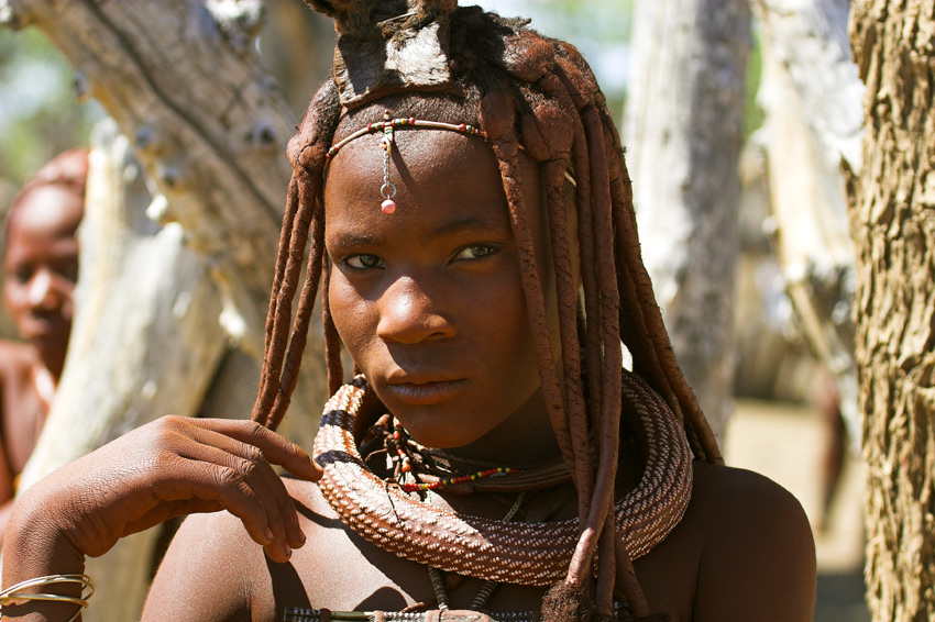 1 kobieta z plemienia Himba
