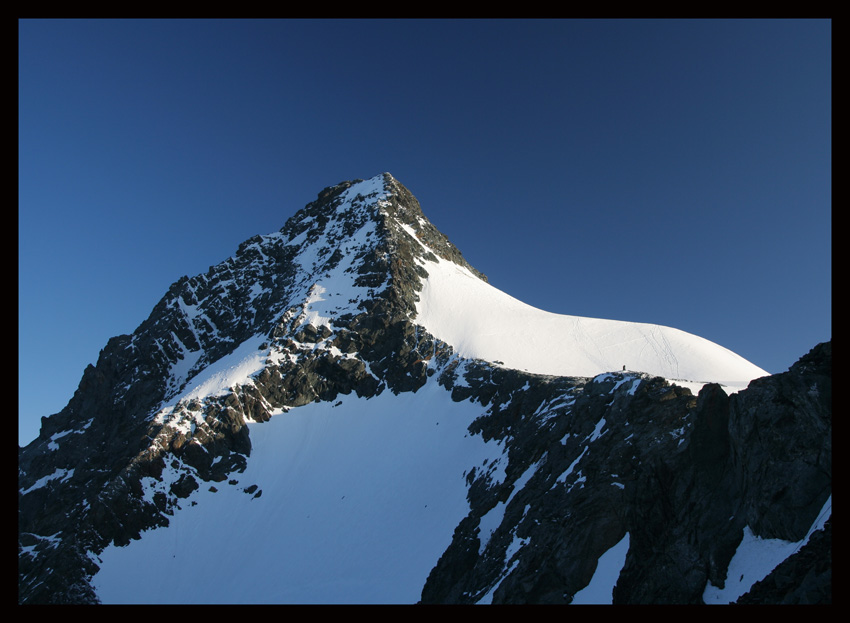 Grossglockner o poranku.