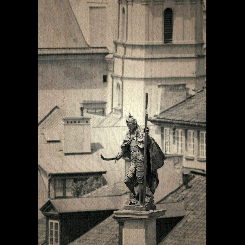 Zygmunt na spacerze